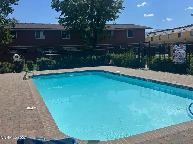 a view of outdoor space yard and swimming pool