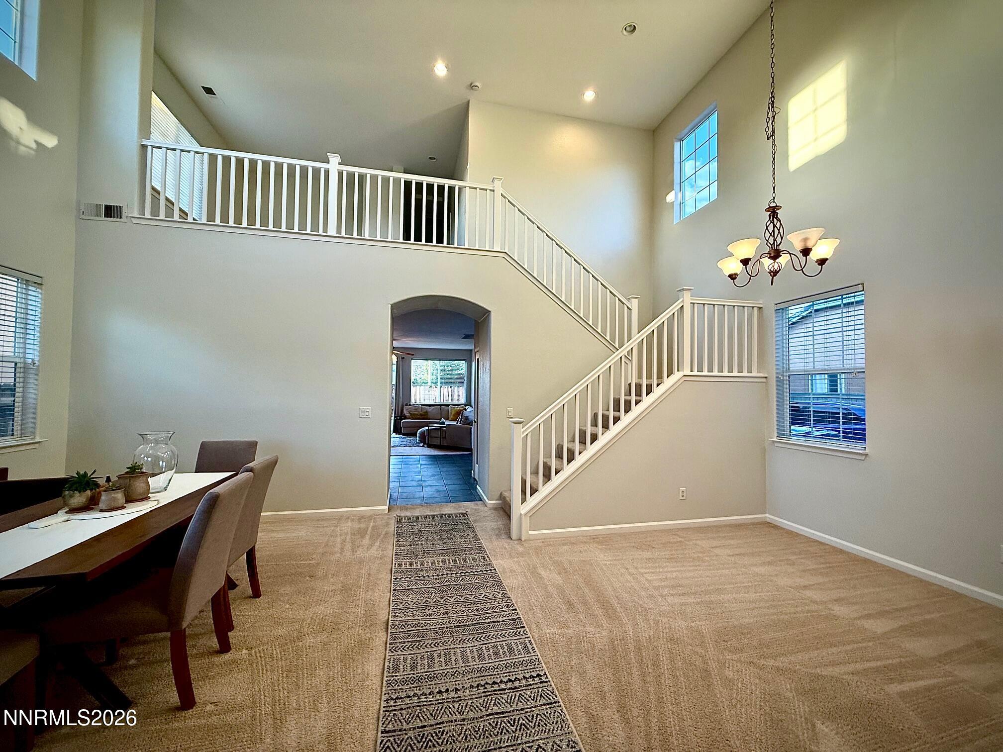 1771 Emerald Bay Drive Reno, NV 89521 - Photo 3 of 31 a view of entryway and hall with wooden floor