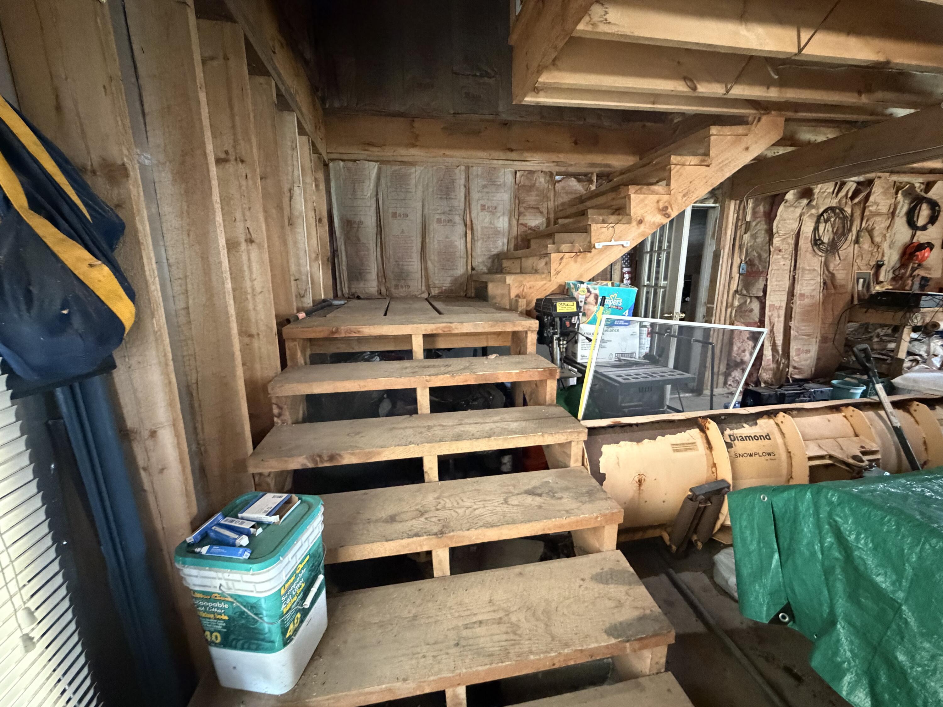 8 Steward Road Monson, ME 04464 - Photo 16 of 22 Stairs to garage & basement