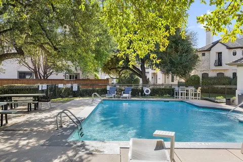 a view of road with trees