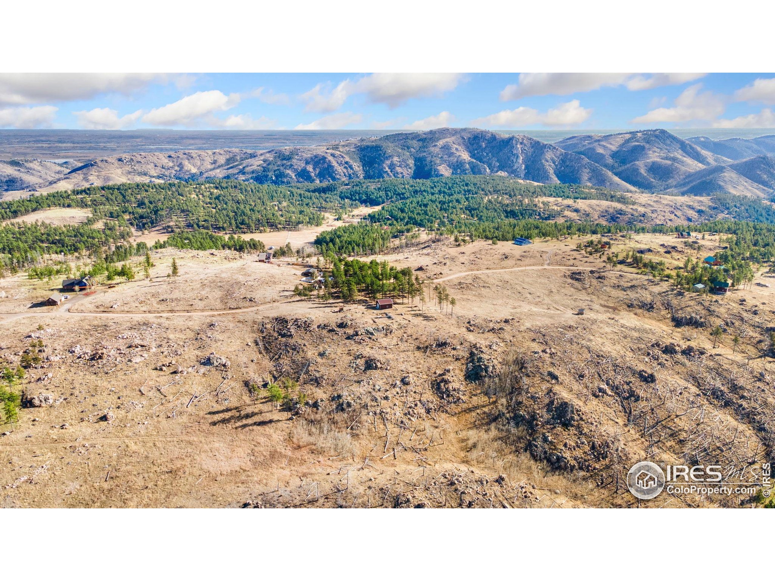 3434 Davis Ranch Road Bellvue, CO 80512 - Photo 11 of 30 a black and white photo of a beach