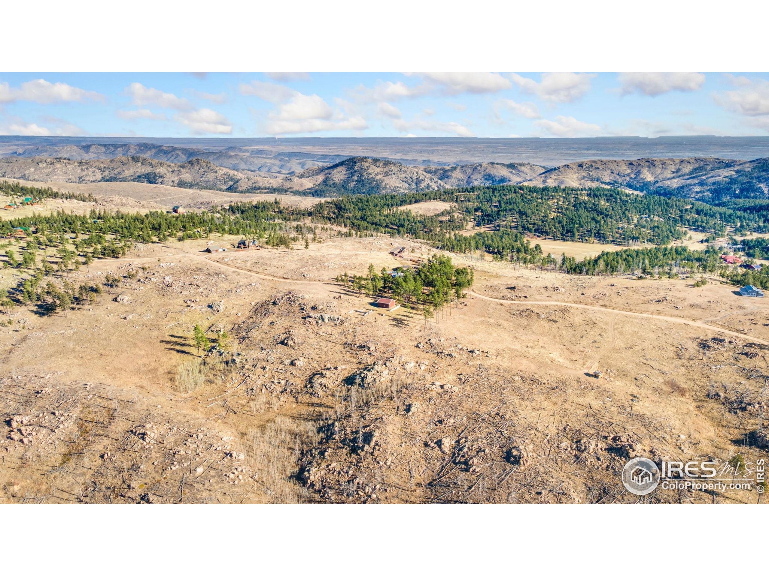 3434 Davis Ranch Road Bellvue, CO 80512 - Photo 12 of 30 a black and white photo of a beach