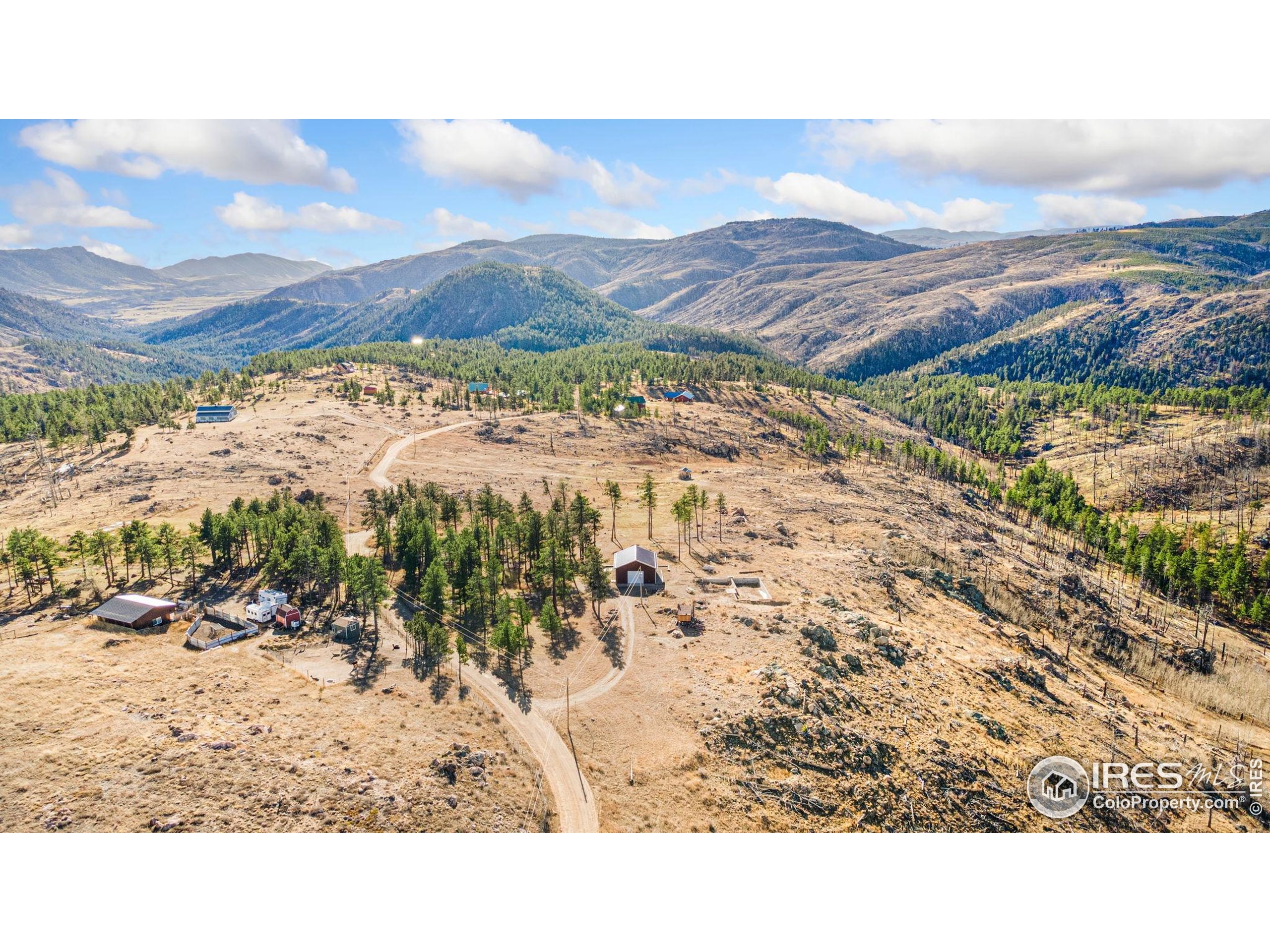 3434 Davis Ranch Road Bellvue, CO 80512 - Photo 6 of 30 a view of an outdoor space