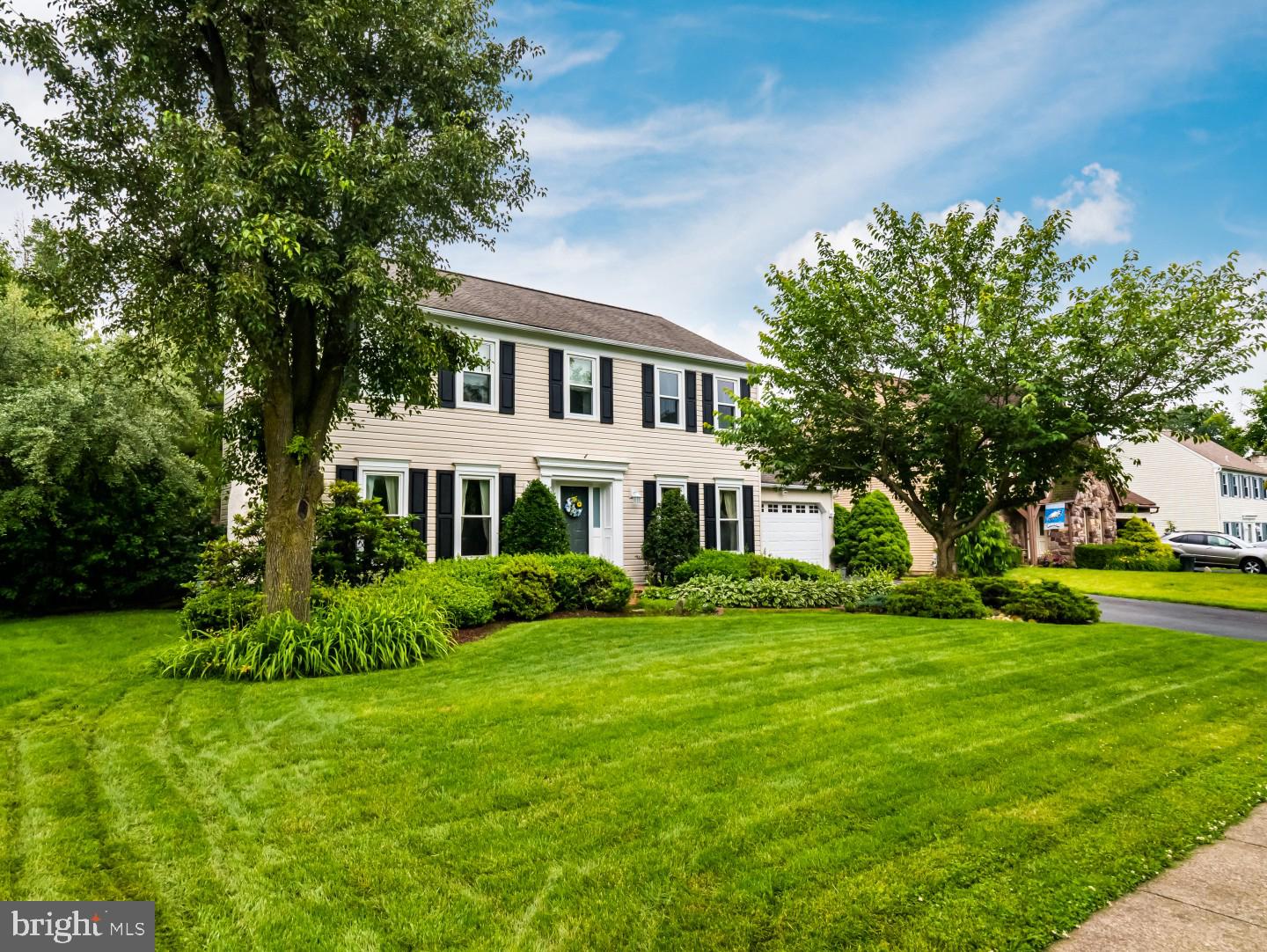 281 Cliveden Drive Newtown, PA 18940 - Photo 3 of 35 a front view of a house with a yard