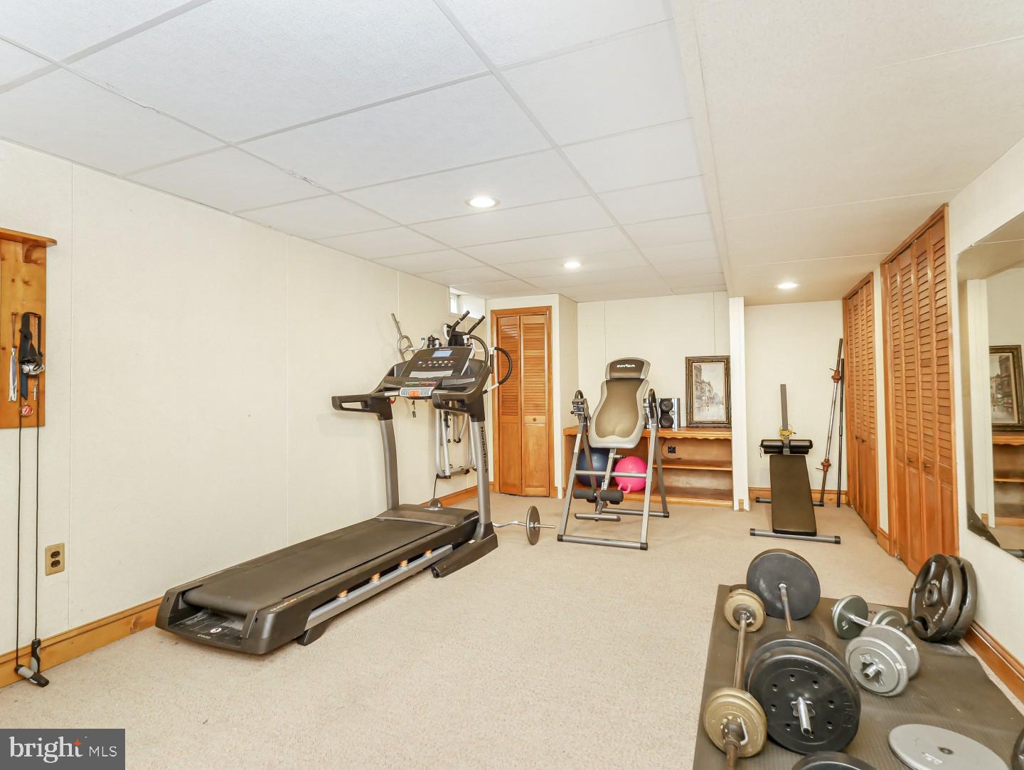 281 Cliveden Drive Newtown, PA 18940 - Photo 35 of 35 a room with gym equipment