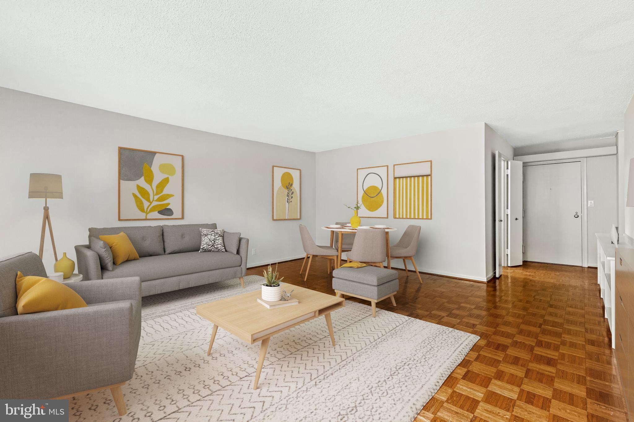 111 Hamlet Hill Road, Unit 405 Baltimore, MD 21210 - Photo 2 of 20 Living Room/Dining Room Combo