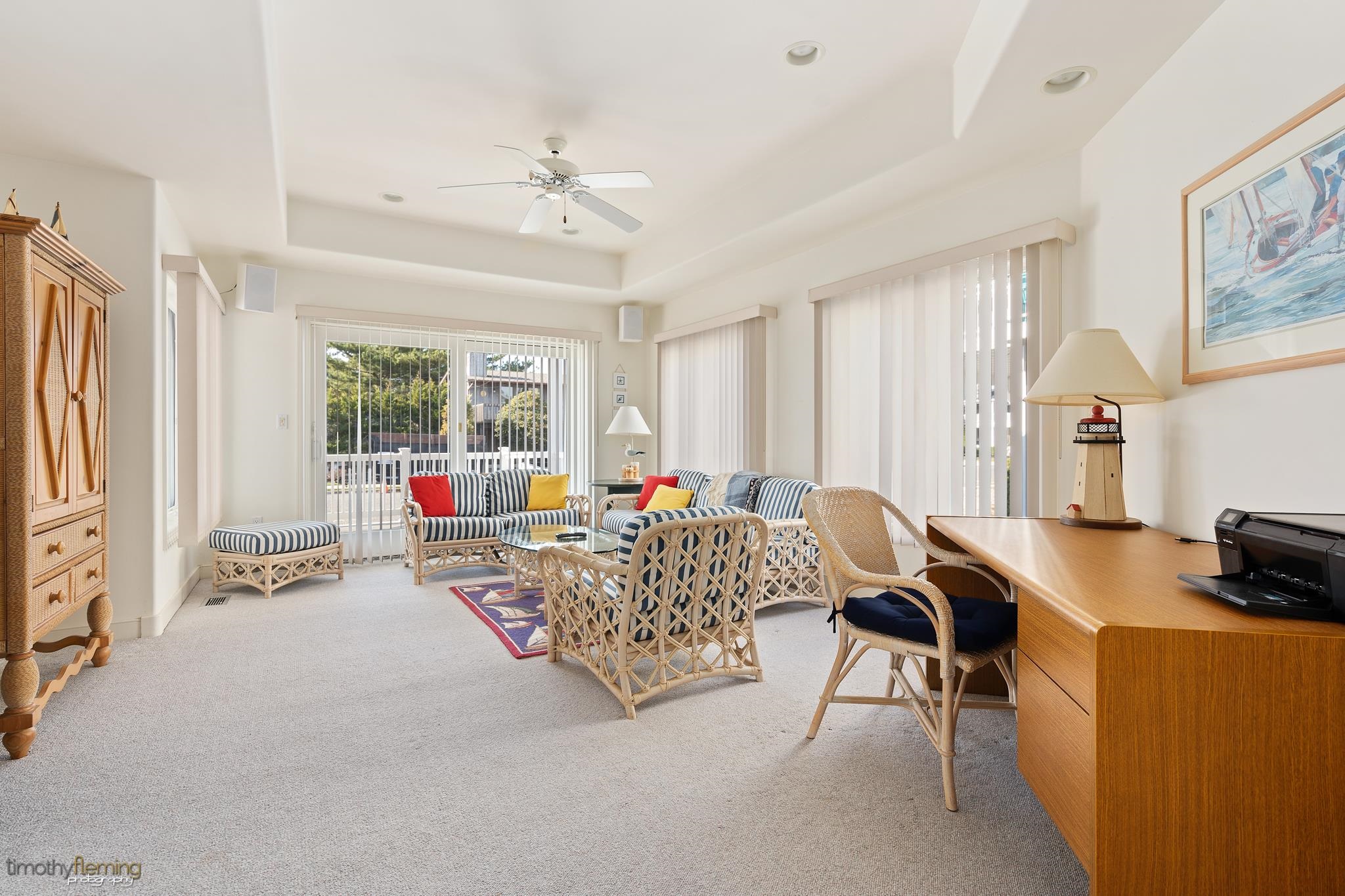 13 12th Street Avalon, NJ 08202 - Photo 14 of 24 a living room with furniture and a flat screen tv