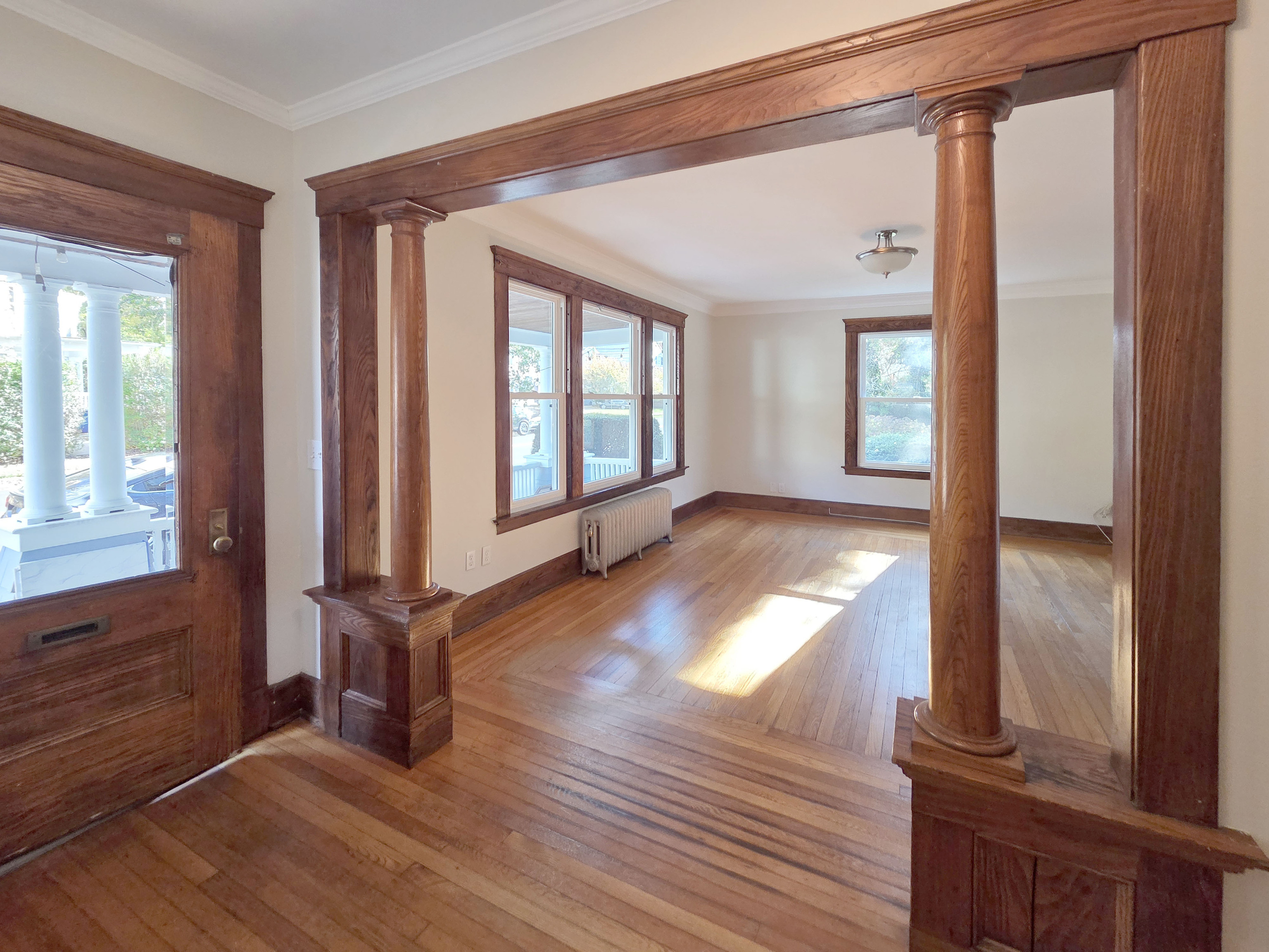 302 Lexington Avenue New Haven, CT 06513 - Photo 5 of 24 a view of entryway with wooden floor
