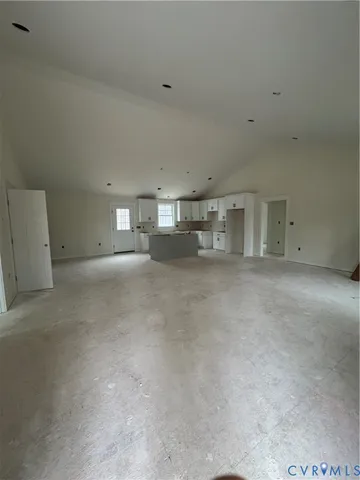 a view of empty room