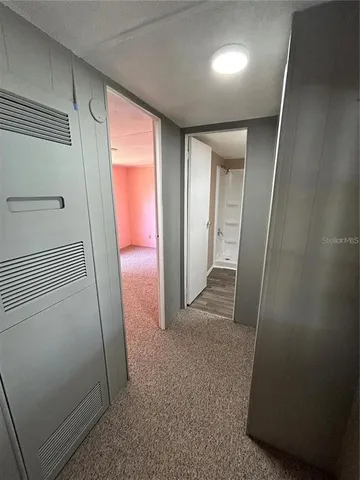 a view of an front door