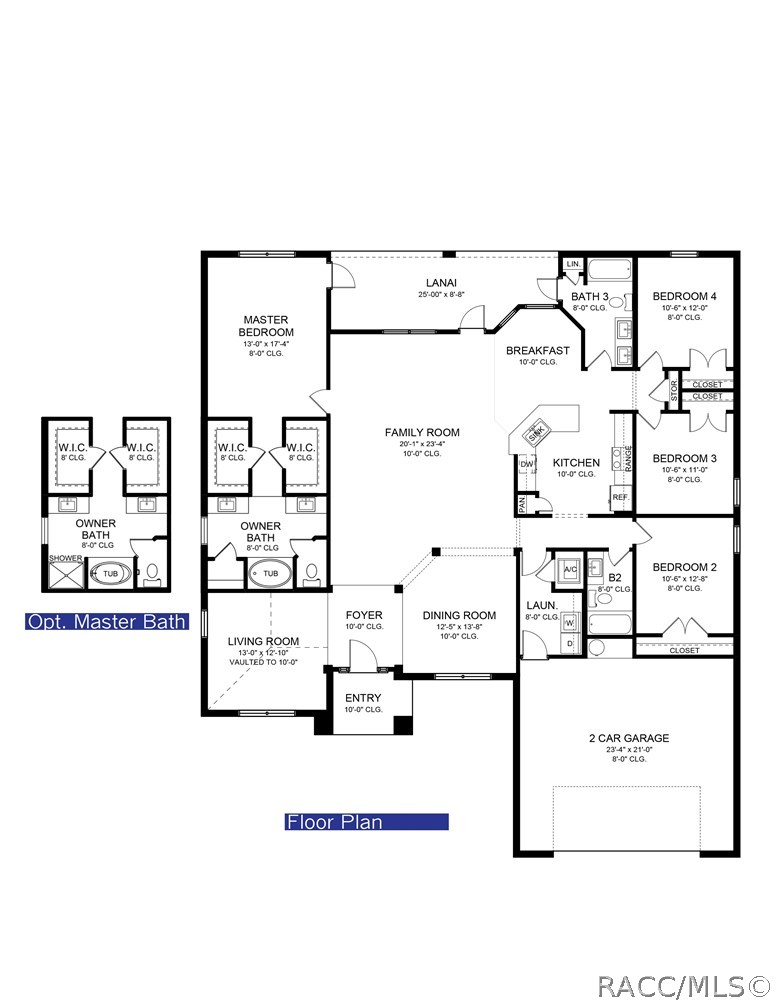 547 West Homeway Loop Citrus Springs, FL 34434 - Photo 8 of 8 FLOOR PLAN