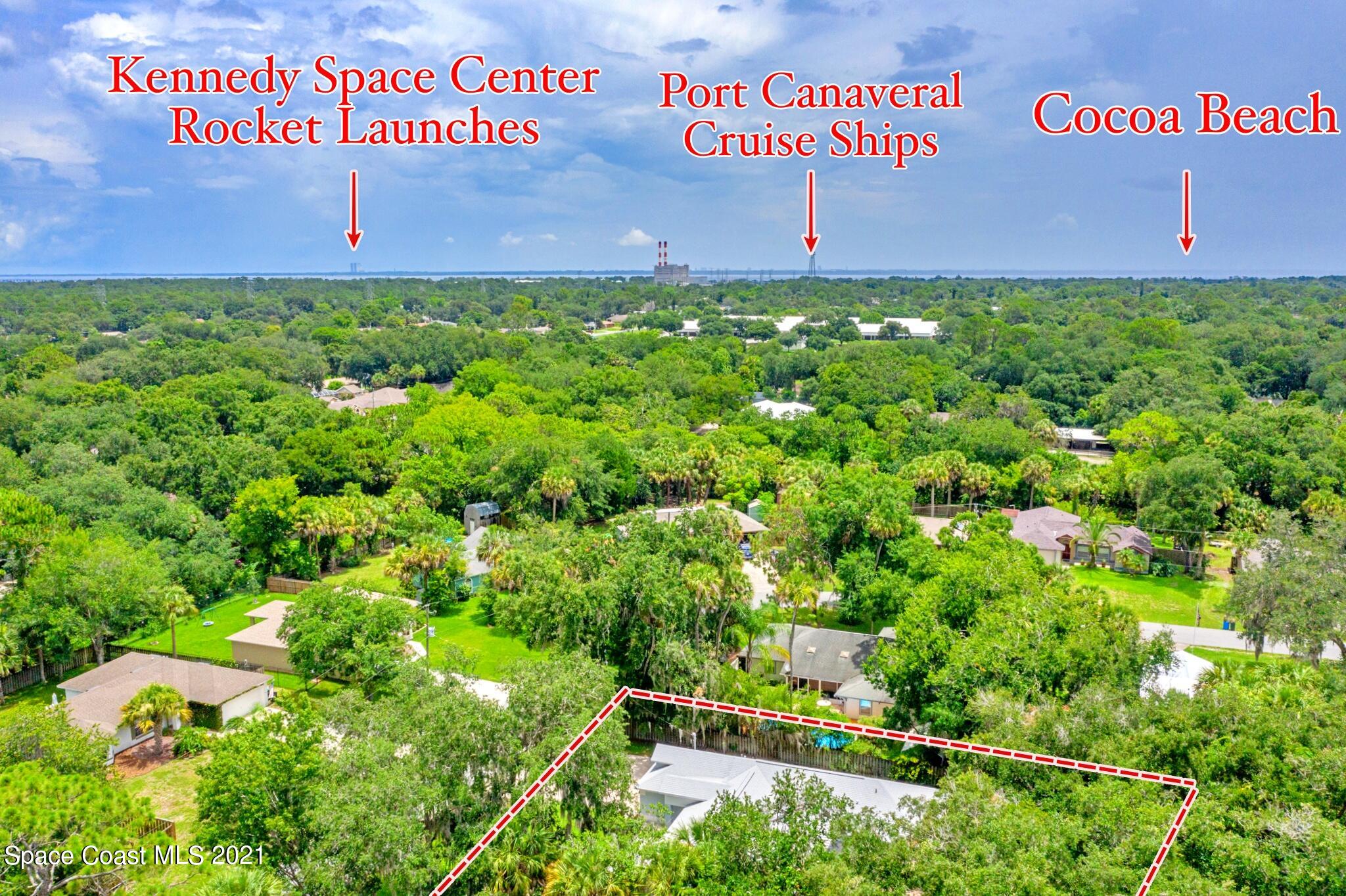7250 Camilo Road Cocoa, FL 32927 - Photo 45 of 45 a view of a street with a park