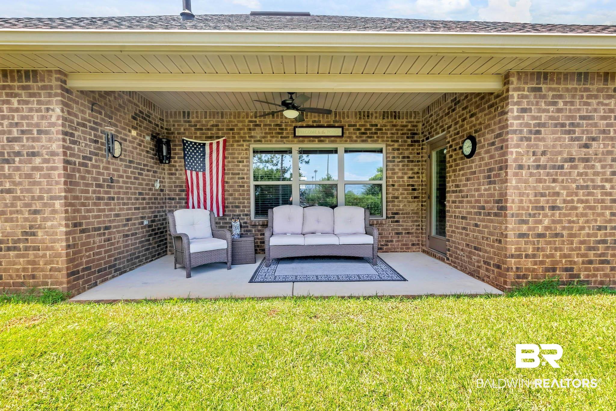 2049 Bourbon Street Foley, AL 36535 - Photo 39 of 56 View of patio / terrace featuring ceiling fan and an outdoor hangout area