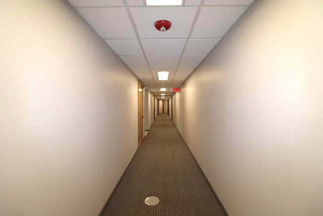 a view of a hallway