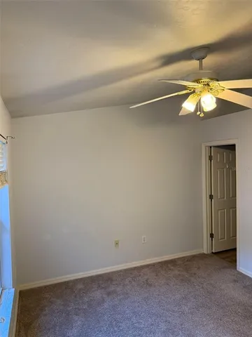 an empty room with a empty space