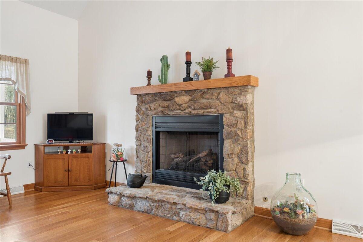 2064 Parker Road Bedford, VA 24523 - Photo 9 of 41 Stone Fireplace