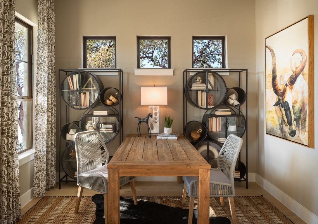 2002 Clearlight Lane Georgetown, TX 78633 - Photo 4 of 30 Office featuring plenty of natural light and wood finished floors