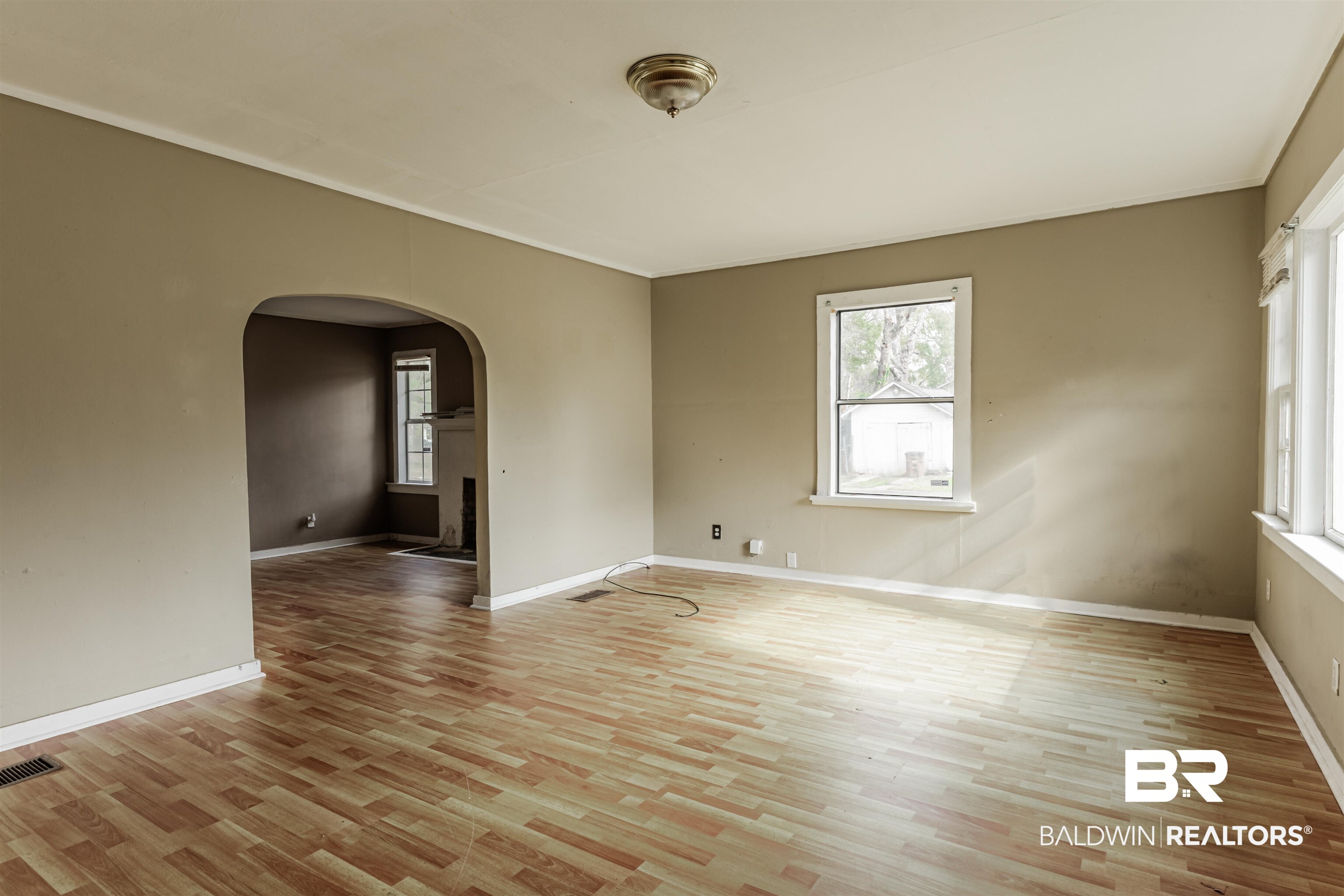 600 Mohawk Street Mobile, AL 36606 - Photo 6 of 20 Empty room featuring light hardwood / wood-style floors