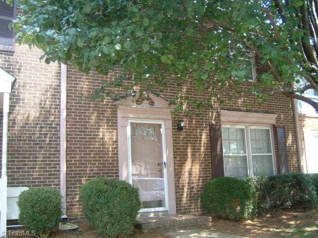 4839 Tower Road, Unit B Greensboro, NC 27410 - Photo 1 of 9 Exterior Front. Front entrance to townhouse