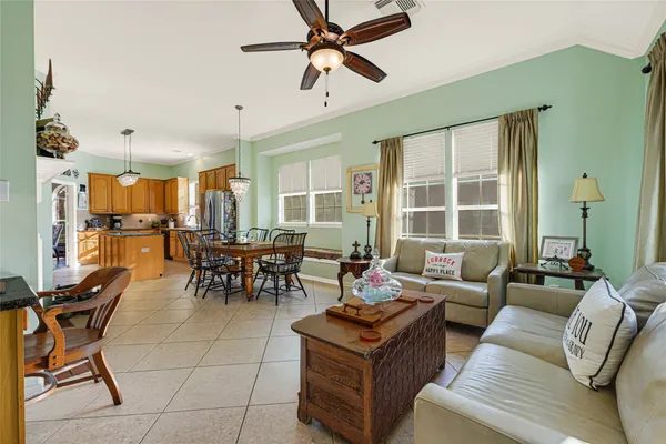 a spacious bathroom with a mirror a sink and a mirror