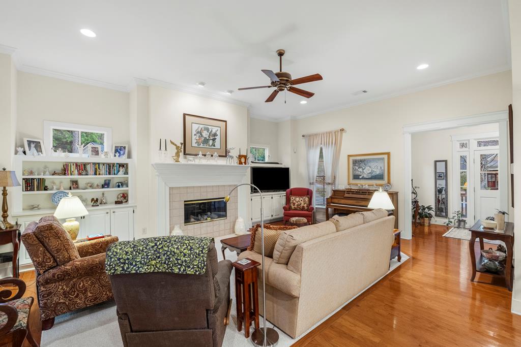 202 White Oak Road Pine Mountain, GA 31822 - Photo 21 of 70 a living room with furniture fireplace and a window