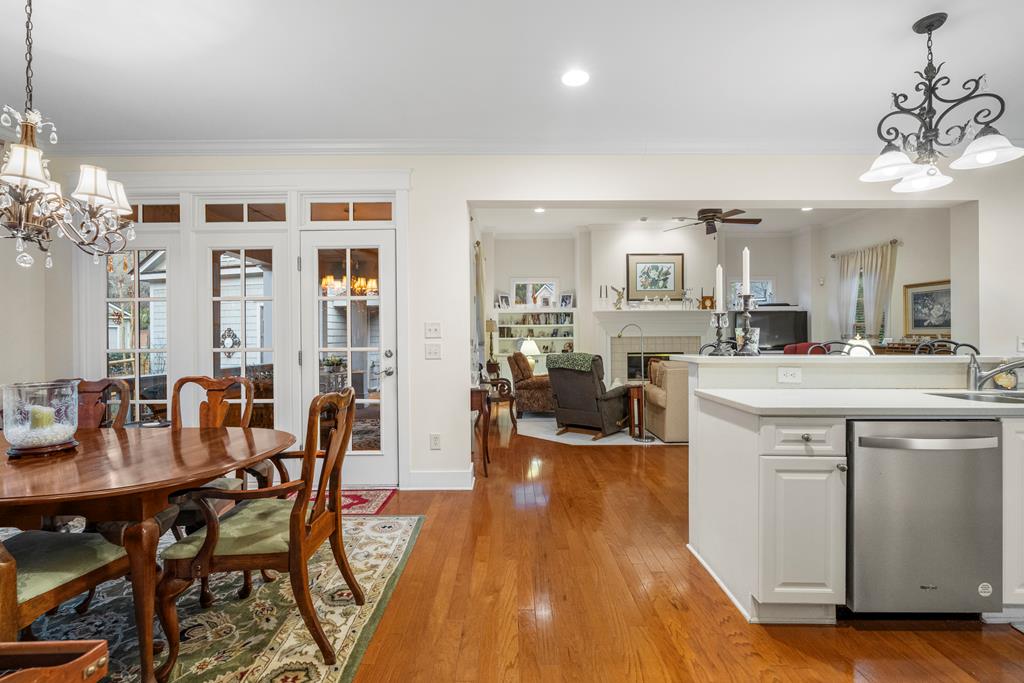 202 White Oak Road Pine Mountain, GA 31822 - Photo 24 of 70 a view of a dining room with furniture and wooden floor