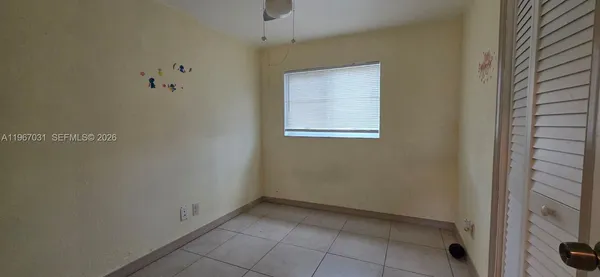 a view of room with window