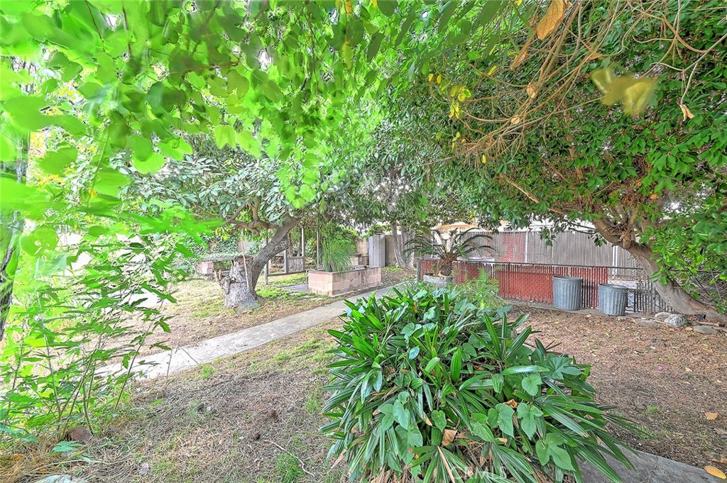 9118 Maple Street Bellflower, CA 90706 - Photo 52 of 74 a backyard of a house with lots of green space
