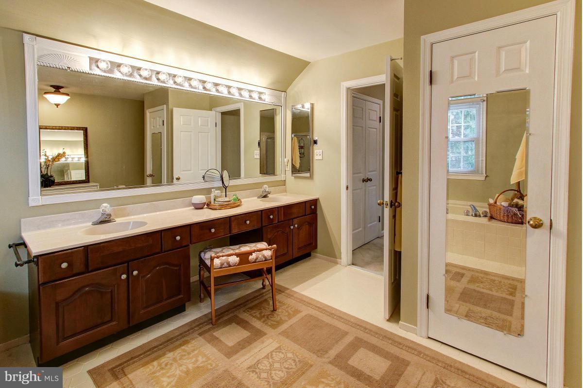 1418 Atwood Road Silver Spring, MD 20906 - Photo 15 of 29 Luxurious Master Bath w/Dual Vanities