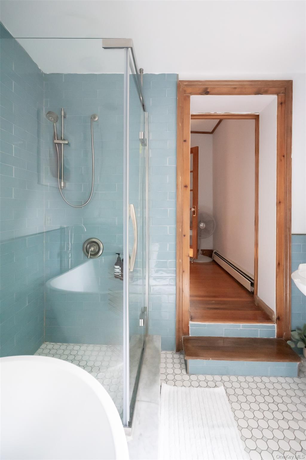 175 Liberty Street Newburgh, NY 12550 - Photo 41 of 50 a bathroom with a bathtub and a shower
