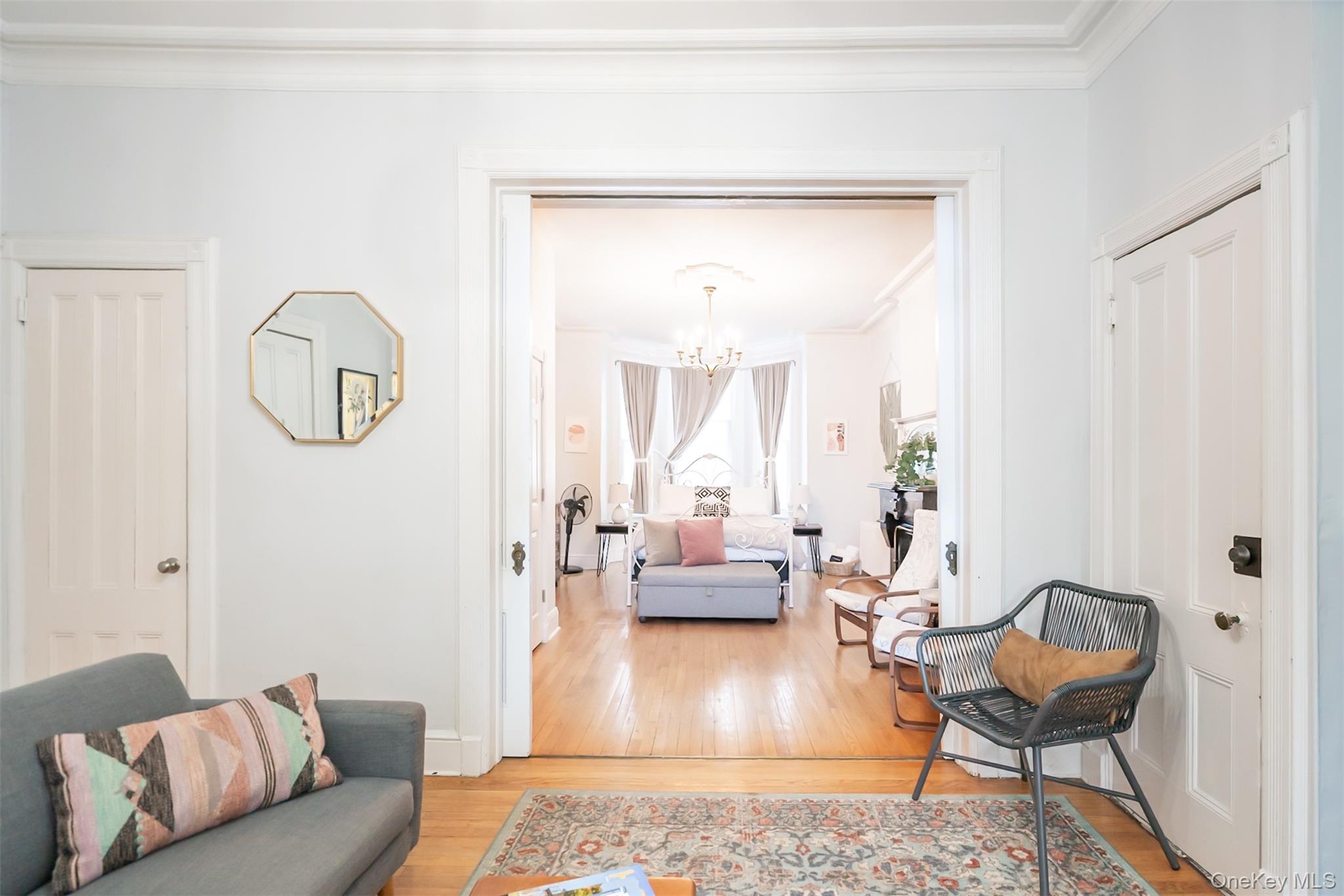 175 Liberty Street Newburgh, NY 12550 - Photo 8 of 50 a living room with furniture and a potted plant