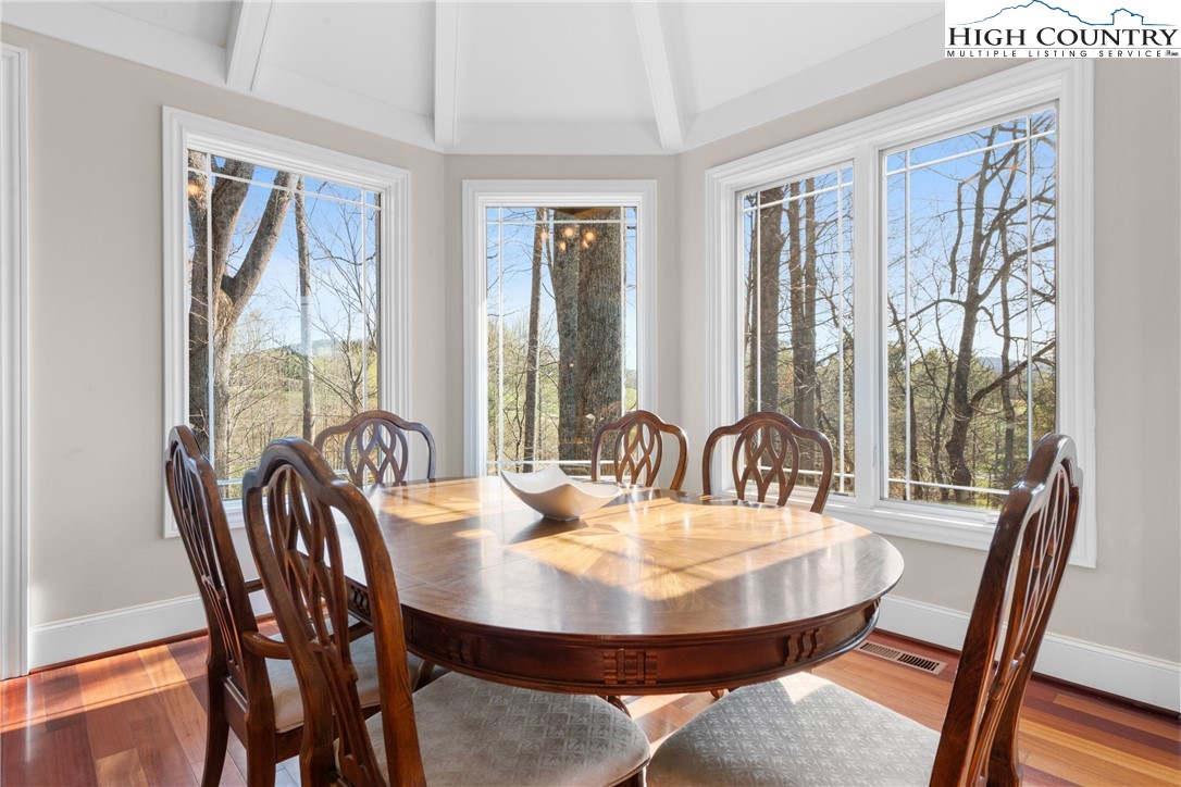 46 North Ridge Lane Newland, NC 28657 - Photo 14 of 46 a dining room with furniture and wooden floor