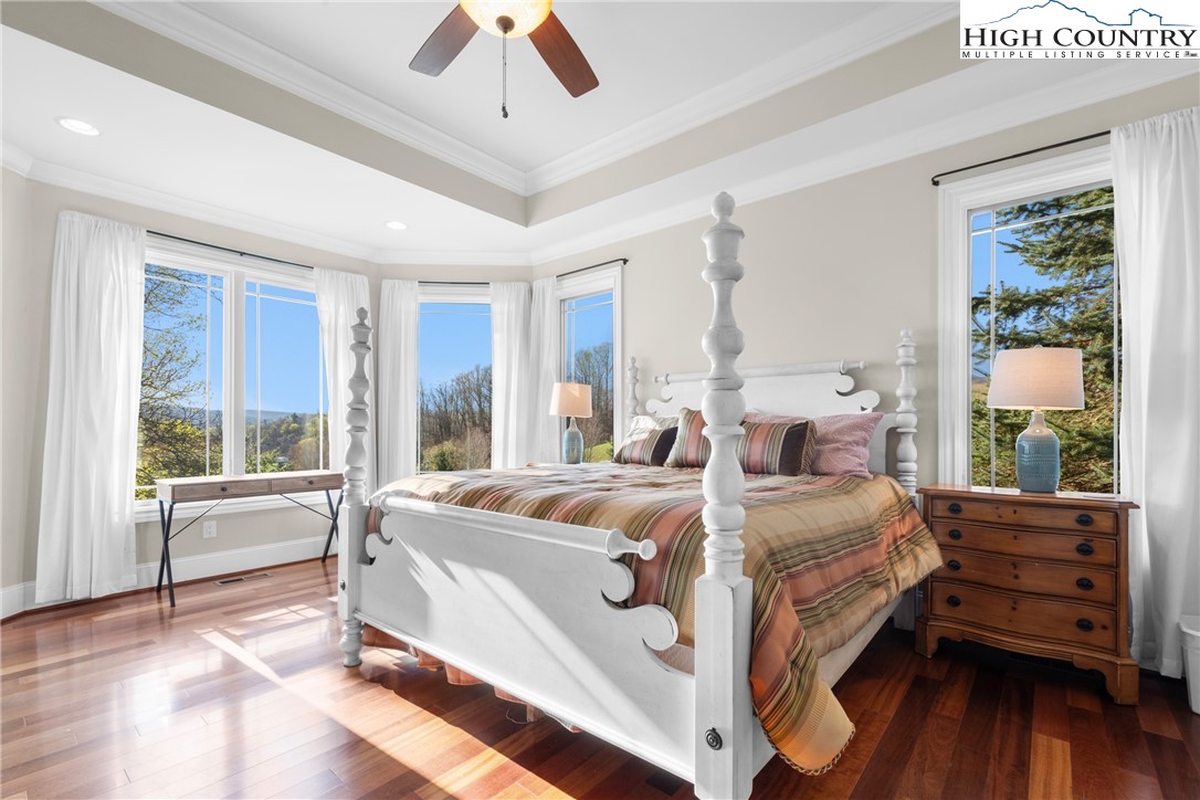 46 North Ridge Lane Newland, NC 28657 - Photo 16 of 46 a bed room with bed and windows