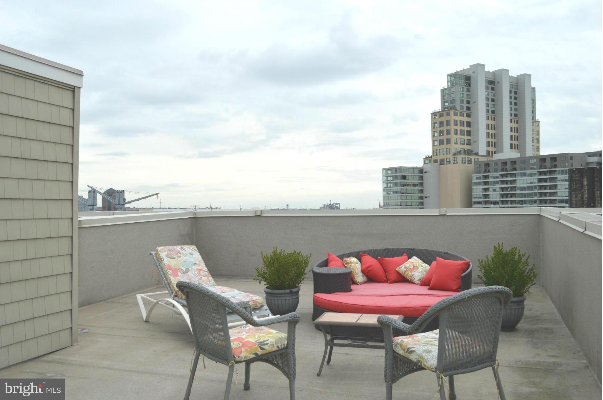 1304 Cooksie Street Baltimore, MD 21230 - Photo 21 of 30 Amazing 360 view from rooftop deck