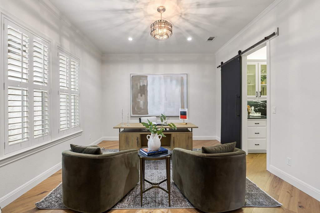 7738 Sandia Loop Austin, TX 78735 - Photo 5 of 40 Office with hidden art door