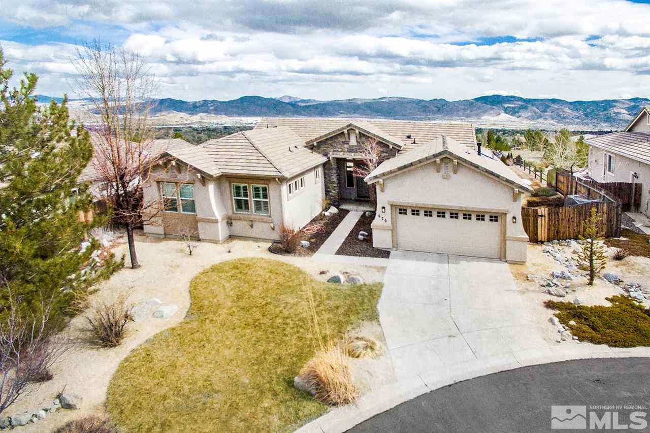 620 Rabbit Ridge Court Reno, NV 89511 - Photo 34 of 34 a view of a house with a yard