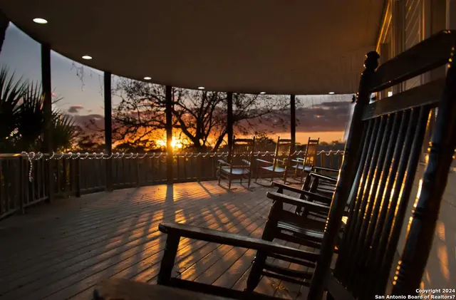 a view of outdoor seating area