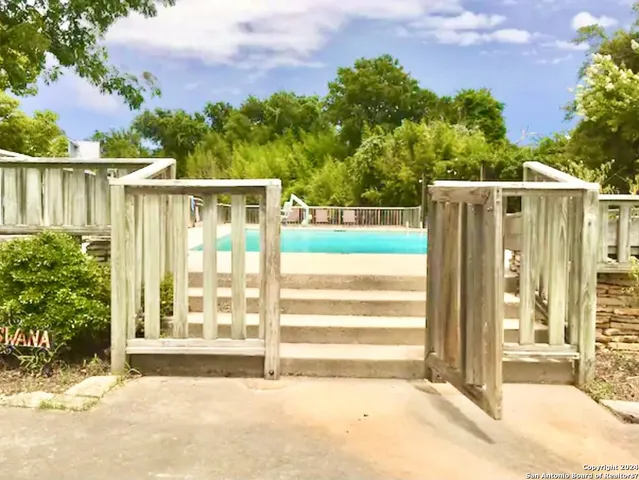 a view of a house with a outdoor space