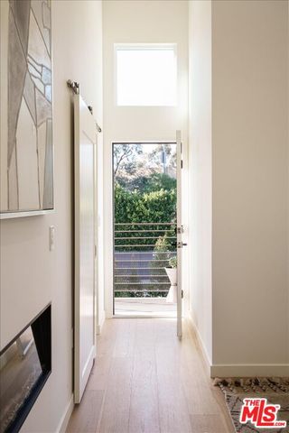 a view of front door