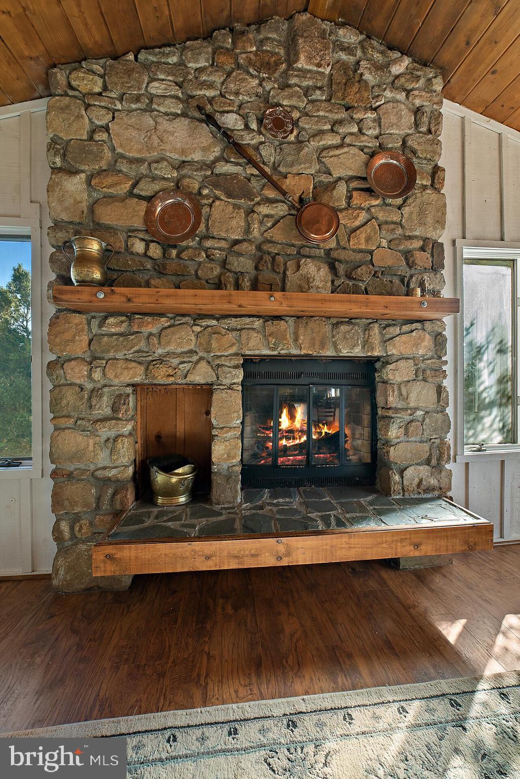 8286 Stable Gate Road Warrenton, VA 20186 - Photo 15 of 52 stone fireplace