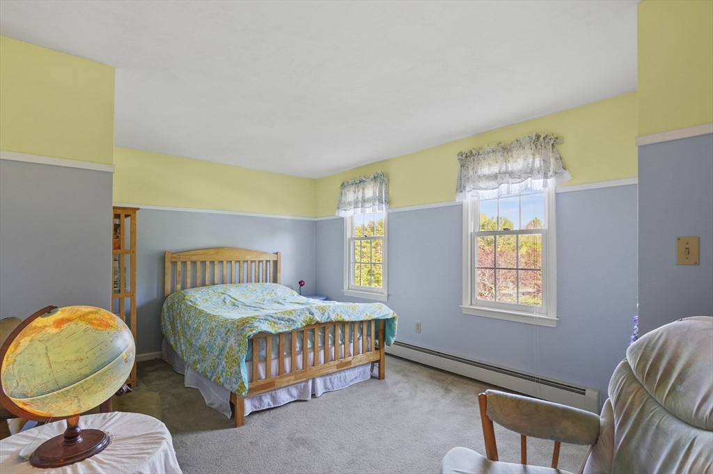 4 Jonathans Way Upton, MA 01568 - Photo 18 of 35 a bedroom with two beds lamp and a window