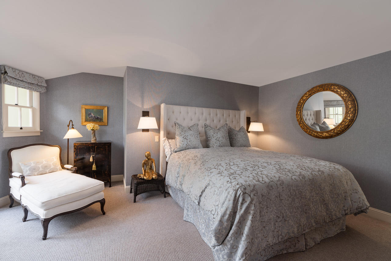 1077 Summit Road Santa Barbara, CA 93108 - Photo 26 of 49 a bedroom with a bed flowerpot and window