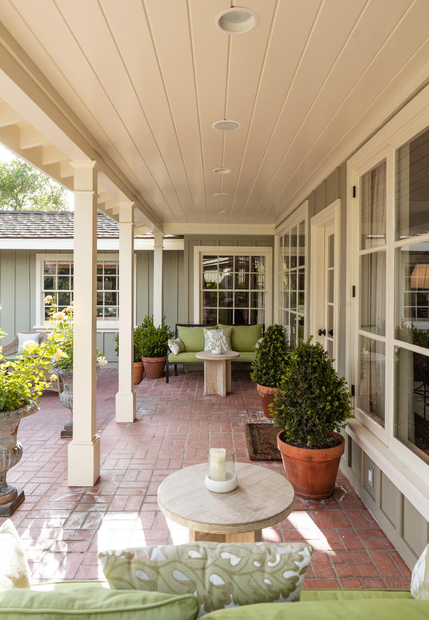 1077 Summit Road Santa Barbara, CA 93108 - Photo 31 of 49 a outdoor space with patio furniture and potted plants