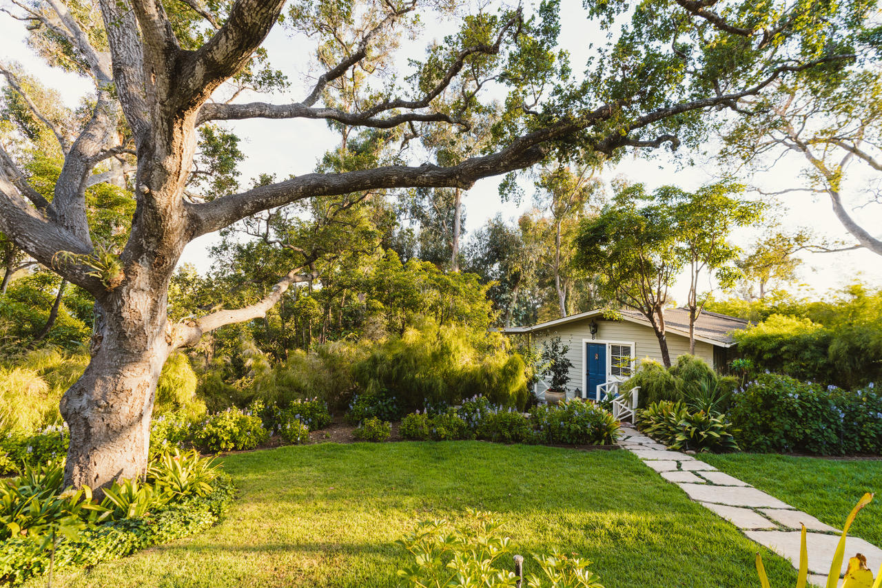 1077 Summit Road Santa Barbara, CA 93108 - Photo 33 of 49 a front view of a house with a yard