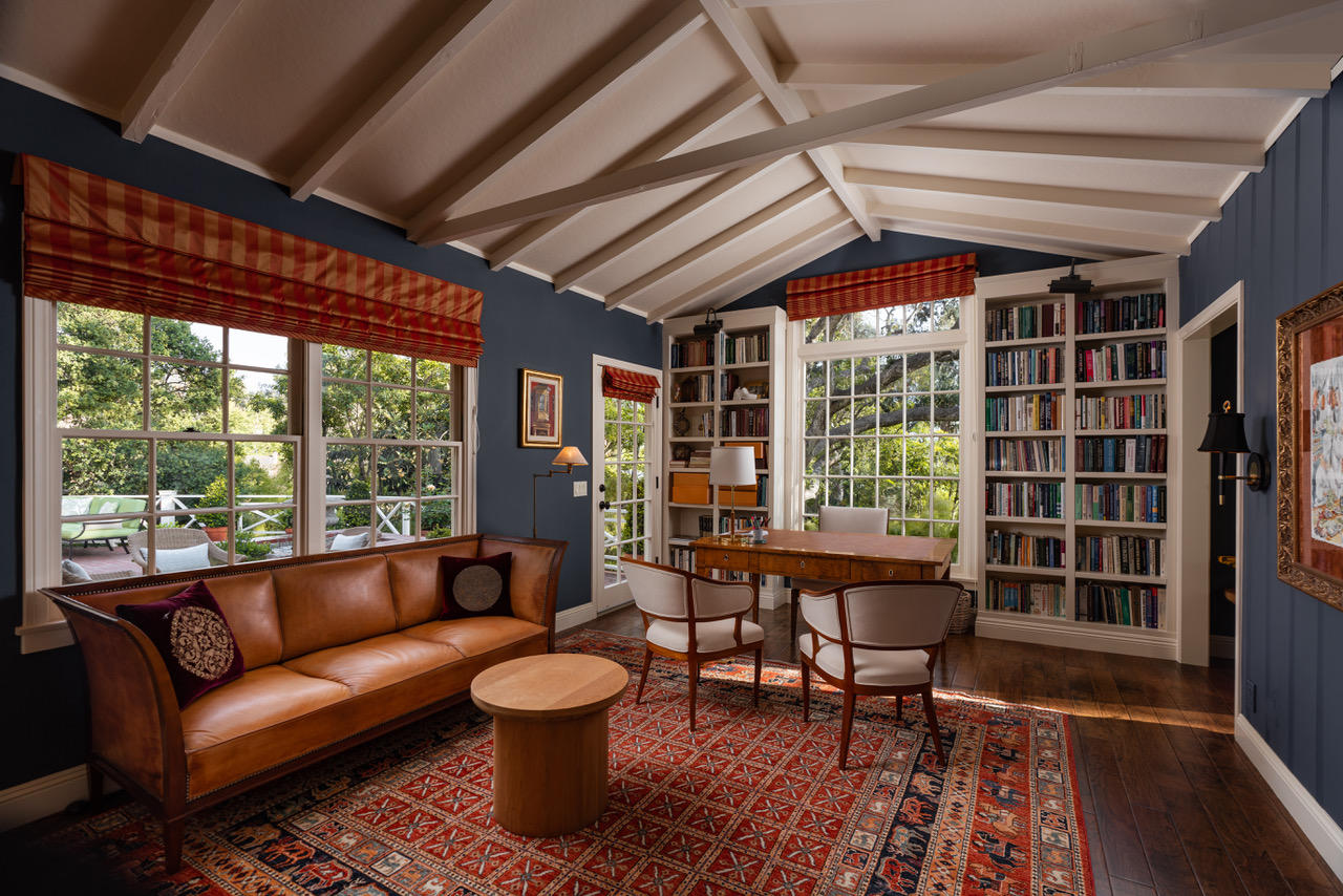 1077 Summit Road Santa Barbara, CA 93108 - Photo 10 of 49 a living room with furniture and a large window
