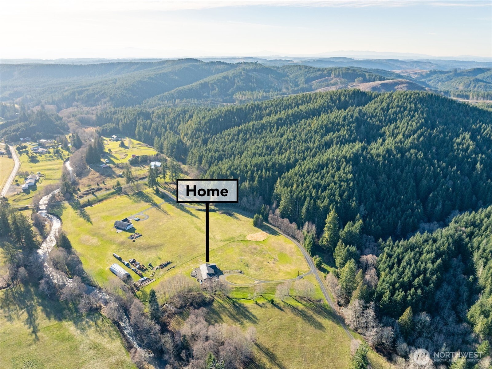 146 Rocky Lane Chehalis, WA 98532 - Photo 39 of 40 a view of a swimming pool with a yard and mountain view