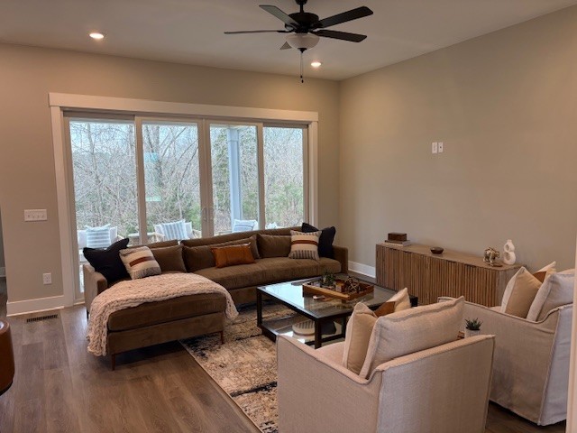 821 Saddle Ridge Drive Old Hickory, TN 37138 - Photo 7 of 29 a living room with furniture and a large window