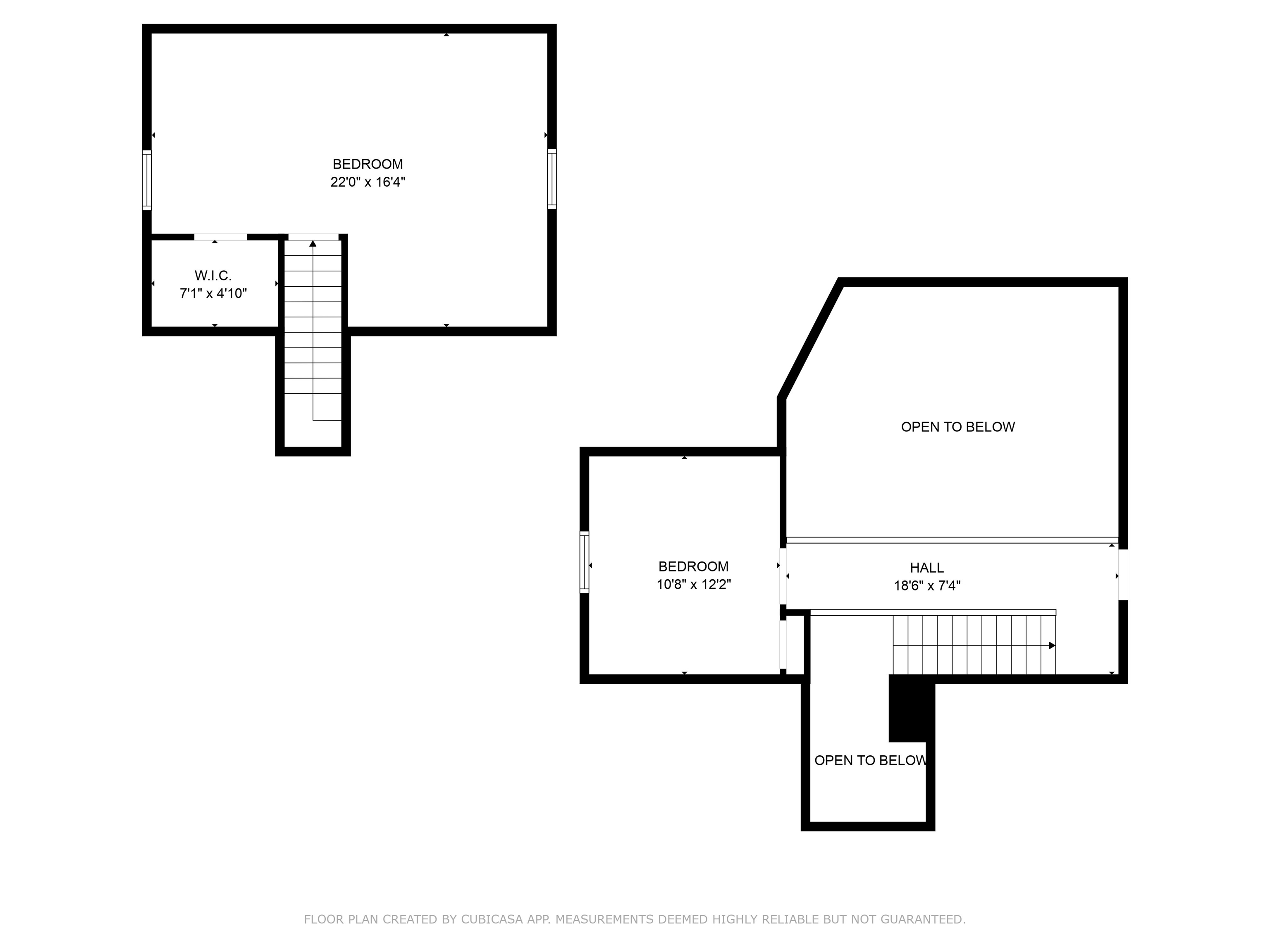 View of room layout