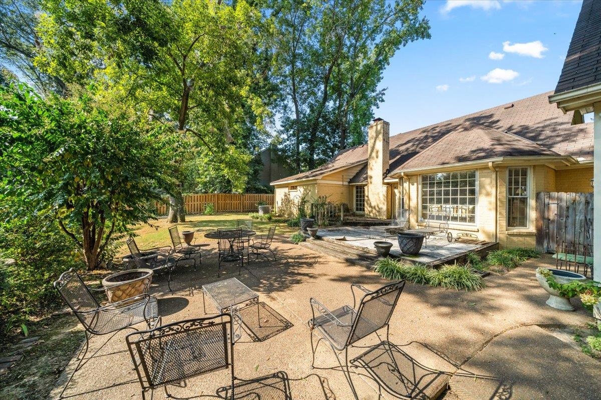 1880 Newfields Road Germantown, TN 38139 - Photo 31 of 34 View of patio with a fire pit