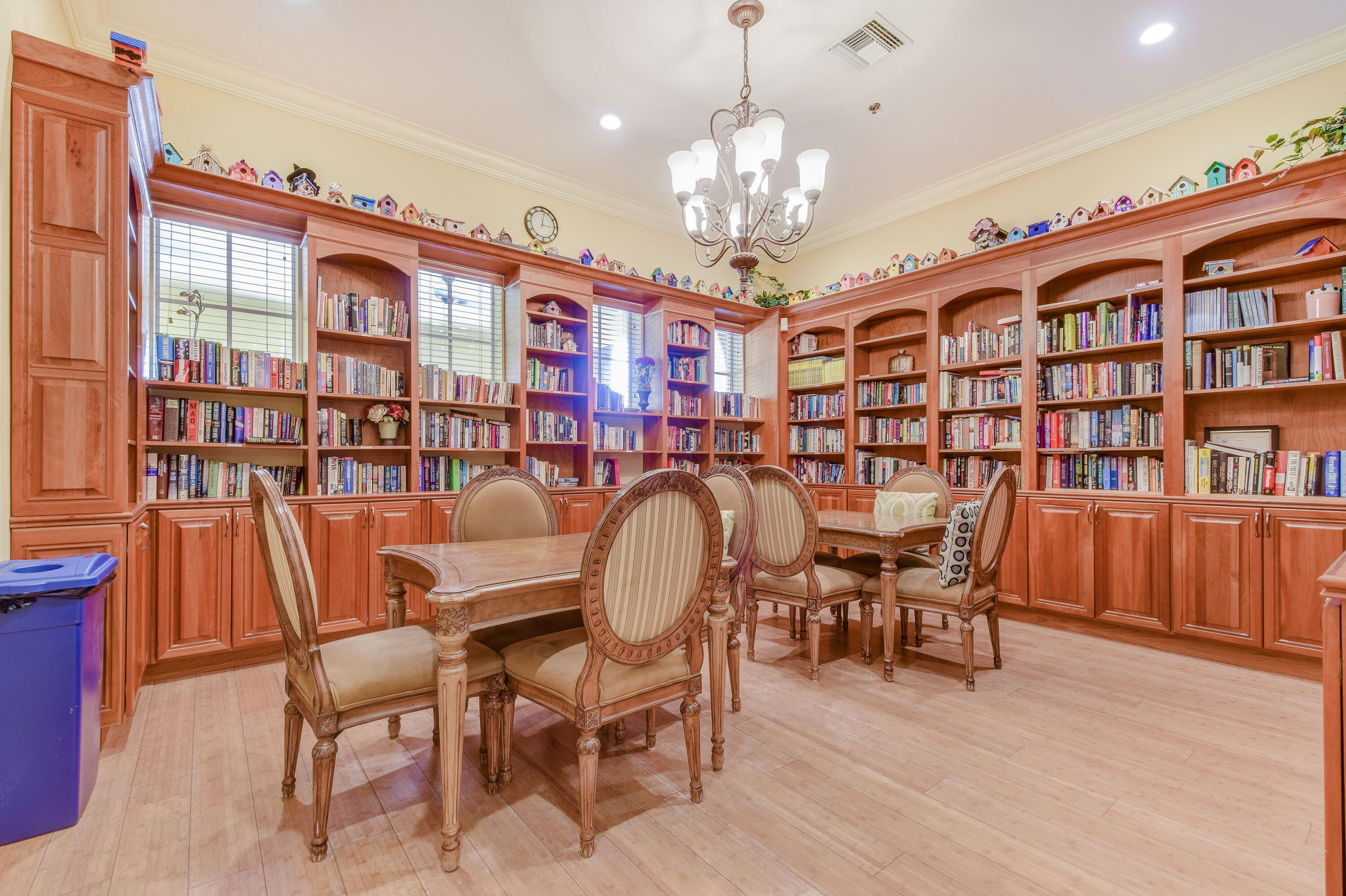 706 Duchess Court Palm Beach Gardens, FL 33410 - Photo 38 of 61 a view of a dining room with furniture and chandelier
